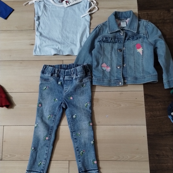 Gymboree jacket, gap pant, Tommy shirt 3 pc set - Picture 6 of 6